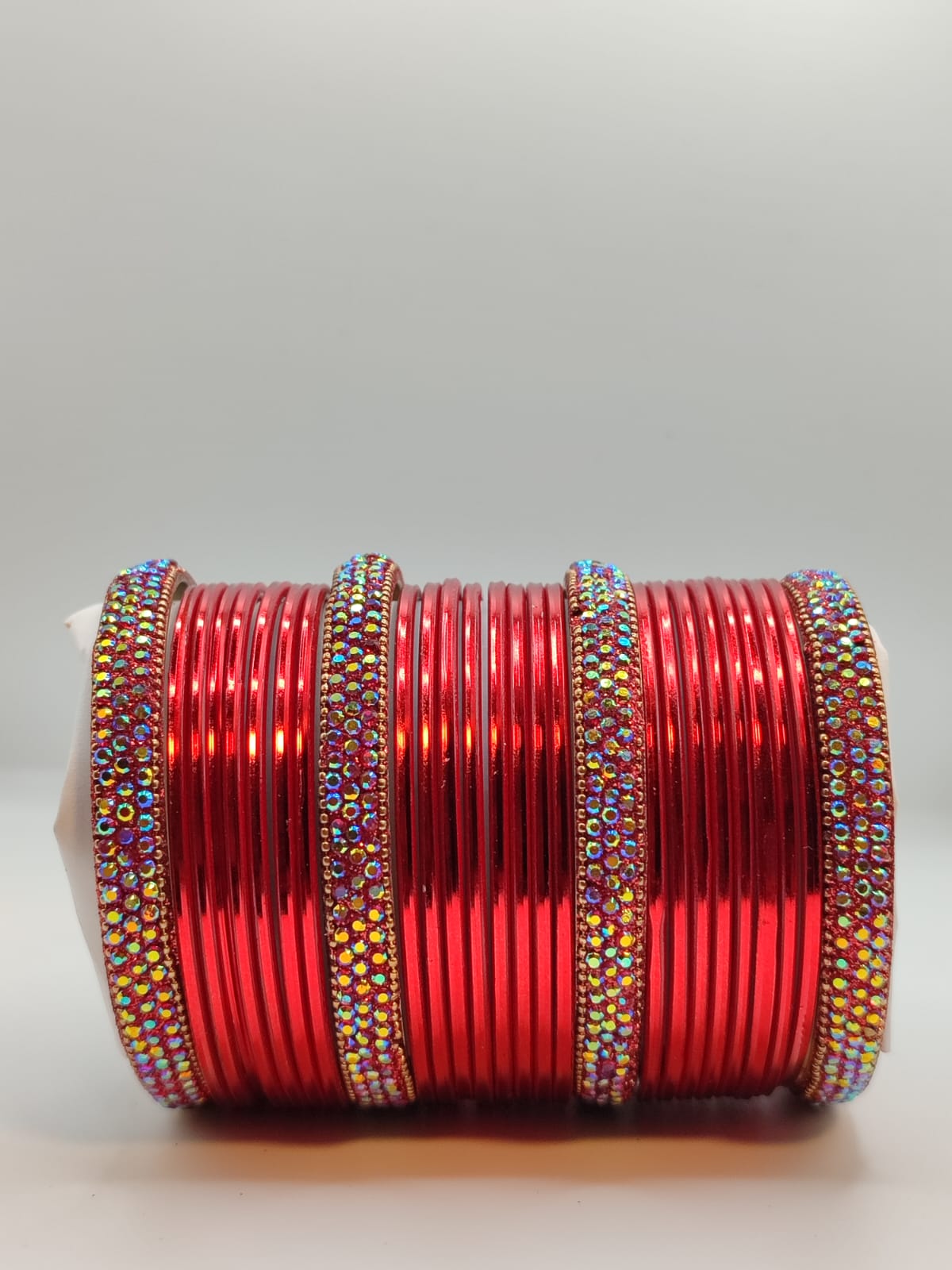 Red bangles set